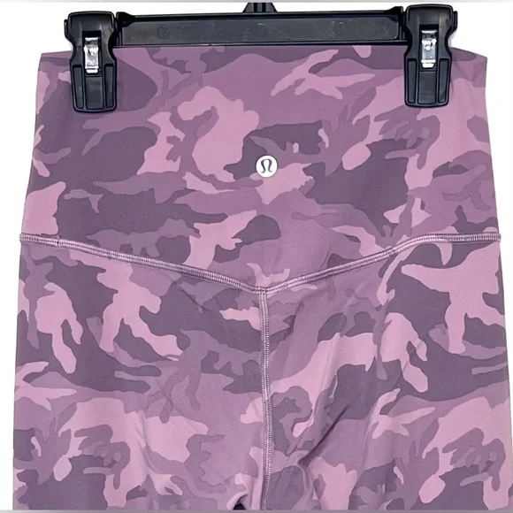 Lululemon High Rise Align Pant II 25" Activewear Yoga Workout Gym Leggings Camo - Picture 9 of 12